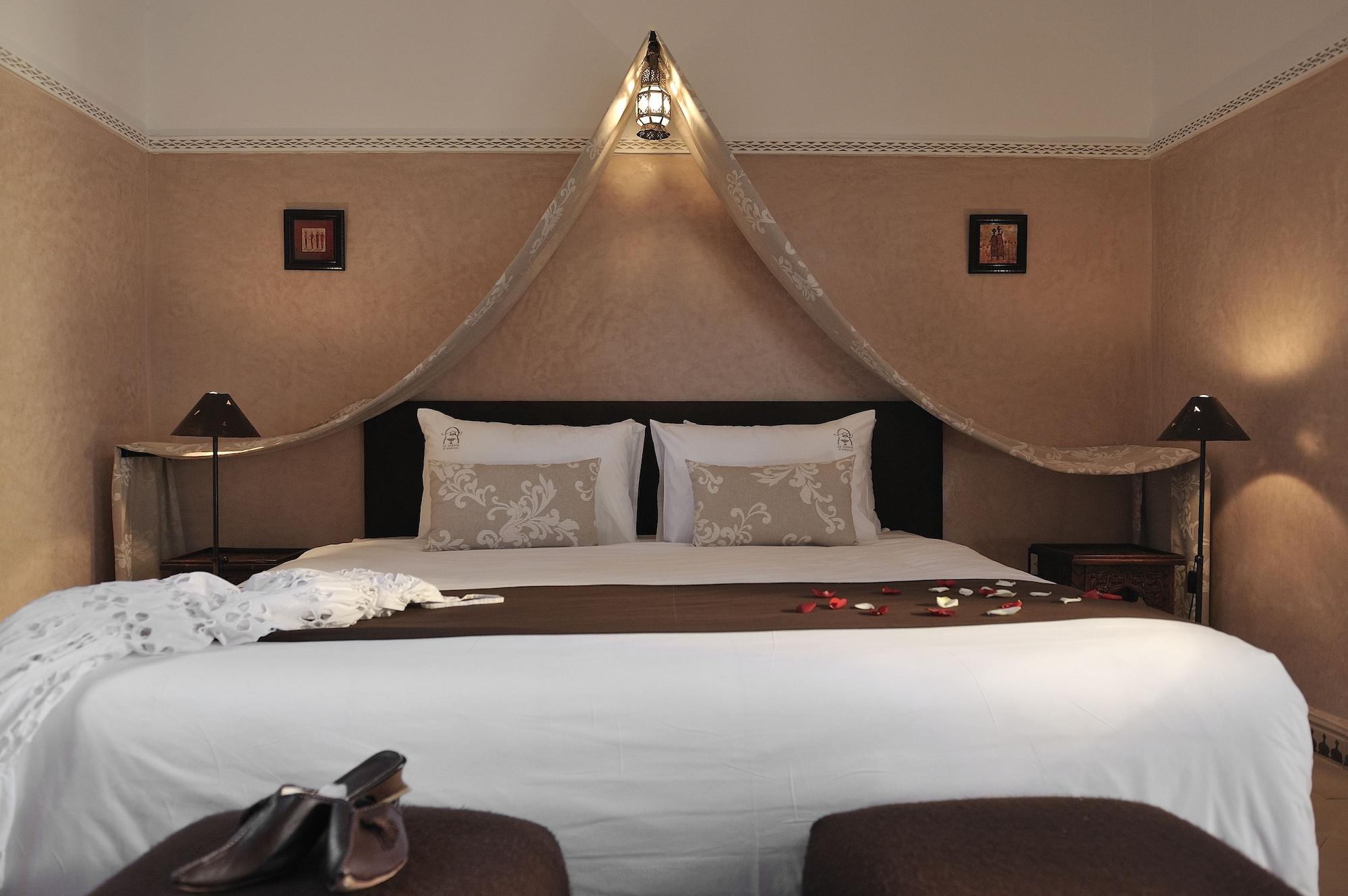 Riad Le Jardin D'Abdou Marrakesh Eksteriør billede A bedroom