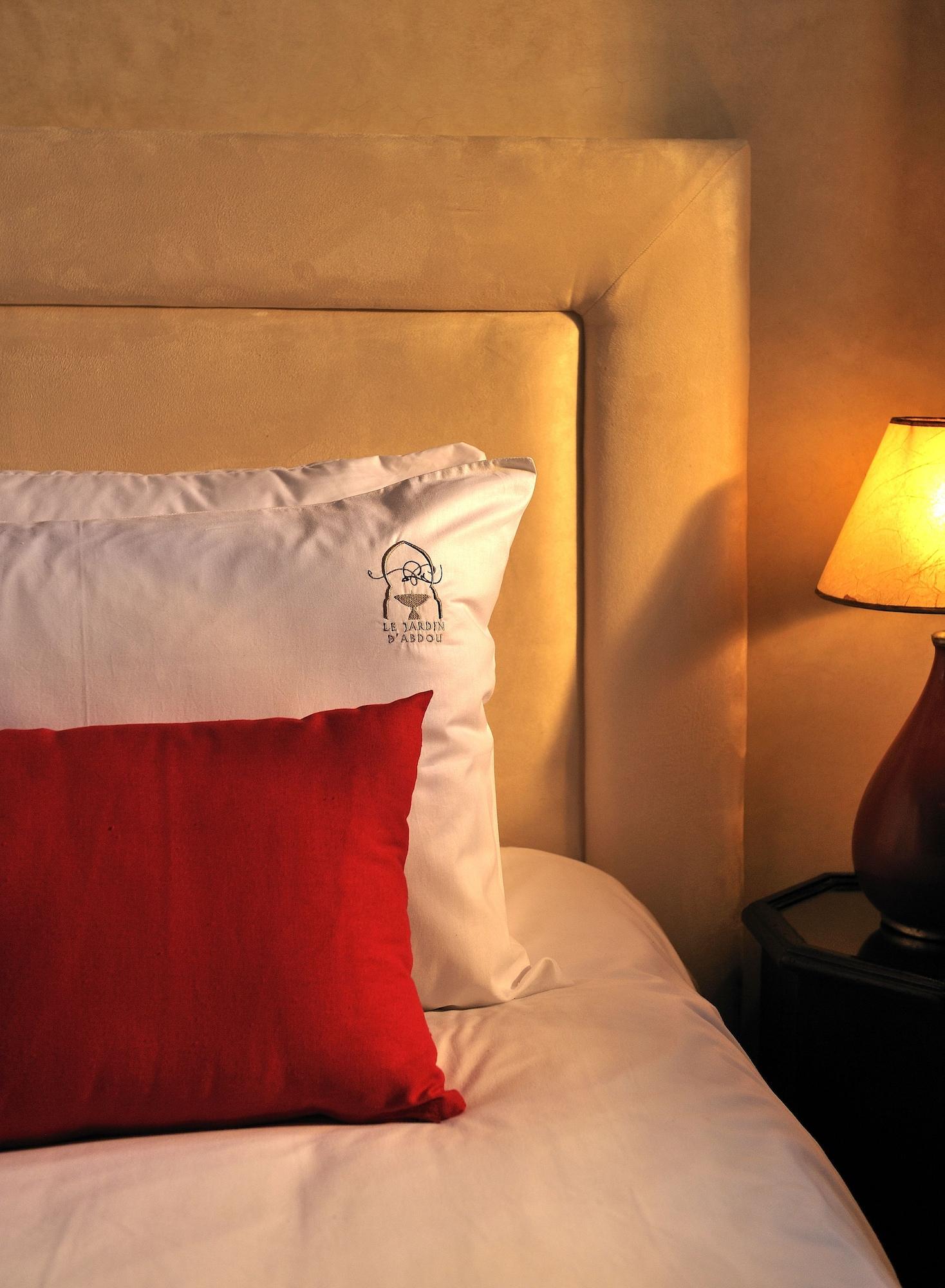 Riad Le Jardin D'Abdou Marrakesh Eksteriør billede A pillow